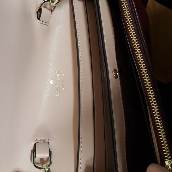 NWOT Kate Spade Kerri Small Flap Cherrywood Crossbody - Picture 4 of 5